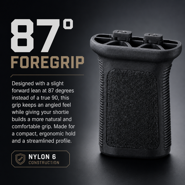 87° Nylon 6 Foregrip